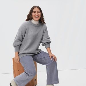 Everlane Oversize Alpaca Crew new with tags size M